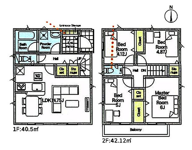 【4LDK】2号棟  