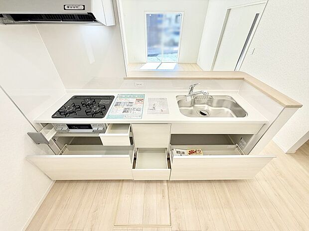 【キッチン】■料理がもっと楽しくなる、快適なキッチン空間