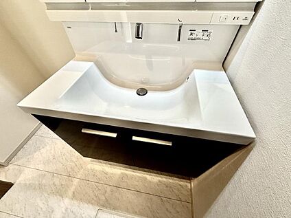 ハンドシャワー付洗面台