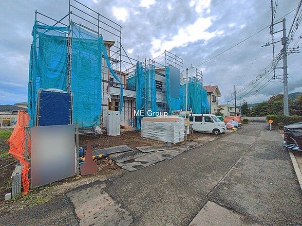 【前面道路含む現地写真】■新しい住まい、街の新しい風景