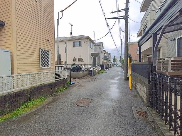 【前面道路含む現地写真】■新しい住まい、街の新しい風景
