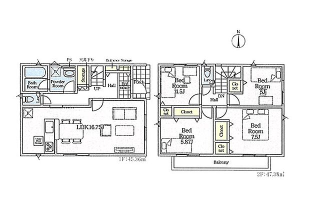 【4LDK】5号棟