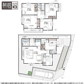 6号棟｜脱衣所と洗面所スペースをセパレートした独立洗面台。来客時など、あまり見せたくない洗濯機まわりを気にする事なく、洗面所を利用することができます。 