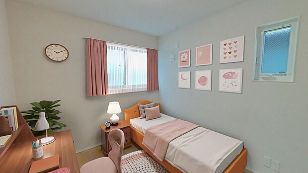 ■3号地洋室A※CG合成で家具を設置しています。