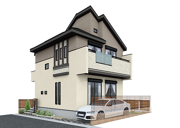 【土日祝日は現地販売開催！】京王井の頭線「高井戸」駅徒歩11分！床暖房や食洗機、浴室乾燥機など設備仕様が充実の新築分譲住宅全1棟！
※完成予想外観パース：実際の完成予想外と異なる場合があります