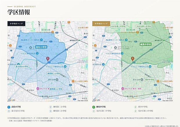 【子育てにも適した住環境！】徒歩10分圏内に小学校や中学校などの教育施設、スーパーやコンビニなどの商業施設が揃う子育てにも適した住環境！