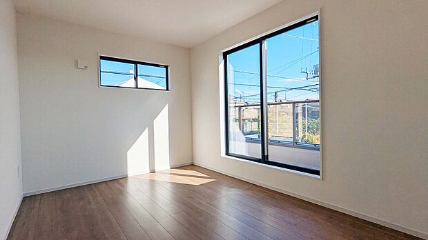 【ベッドルーム】居室4部屋のゆとりある間取りプラン！