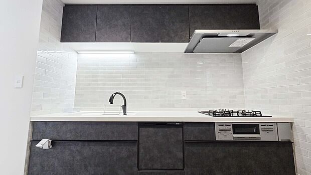 【キッチン】お手入れらくらくシステムキッチン!