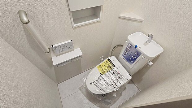 【ウォシュレット付きトイレ　※施工例】1階と2階にウォシュレット付きトイレを完備！