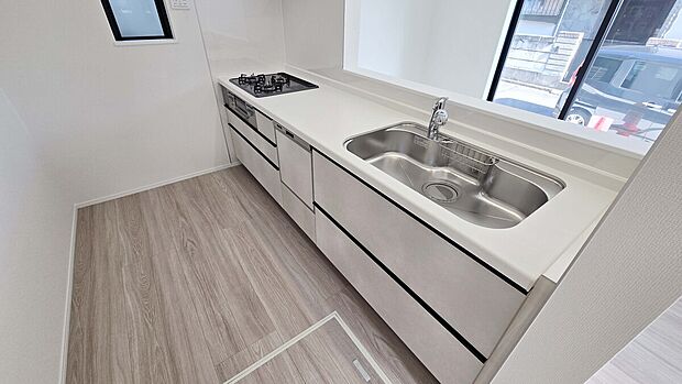 【施工例:カウンターキッチン】現地、モデルルームのご案内が可能!お気軽にお問い合わせください!