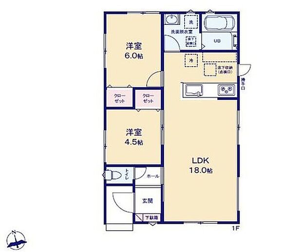 ２号棟
価格： 2490万円間取り： 2LDK土地面積： 148.43m2建物面積： 61.27m2