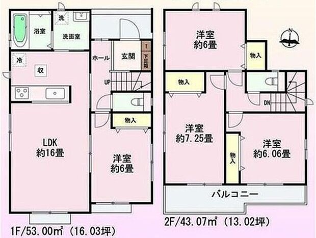 B号棟
価格: 2790万円間取り: 4LDK土地面積: 120.94m2建物面積: 96.07m2