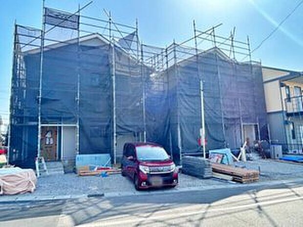 全４棟☆
完成に向けて現在建築工事中です☆設備や構造などご説明いたします！お気軽に０１２０-８８８-９８３までお問い合わせください♪　。