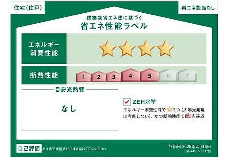 省エネ性能ラベル