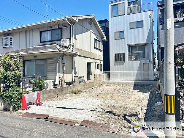 【現地外観写真】完成に向けて現在建築工事中です☆設備や構造などご説明いたします!お気軽にお問い合わせください♪