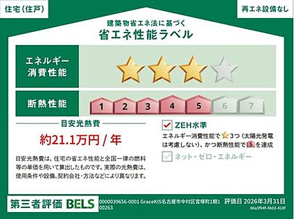 【省エネ性能ラベル】