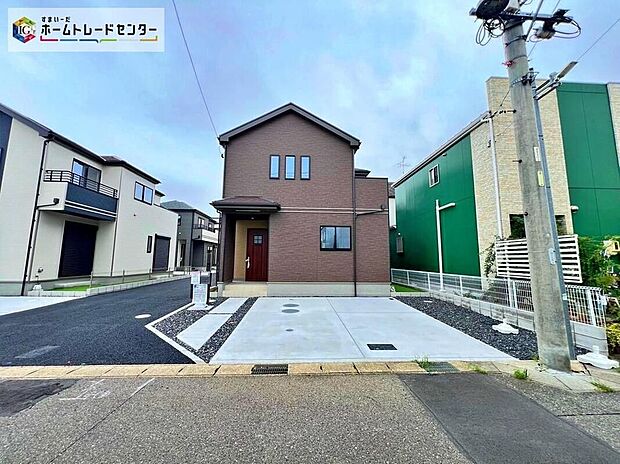 【現地外観写真】☆C号棟☆当日のご見学予約も承ります。同じものは2つとない「夢のマイホーム」との出会いが待っているかもしれません♪