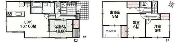 (１号棟)、価格2390万円、4LDK、土地面積278.84m2、建物面積104.33m2