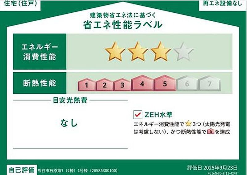 省エネ性能ラベル