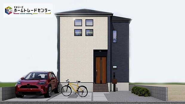 シンプルな外観は飽きのこないデザインで長くお住まいいただけます◎