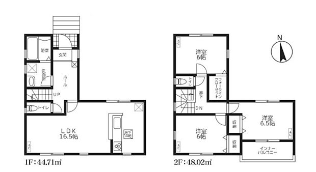 (1号棟)、価格2650万円、3LDK、土地面積123.05m2、建物面積92.73m2