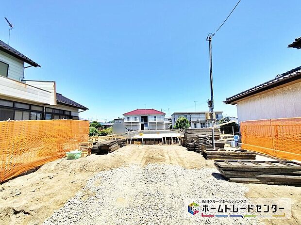 【2026年6月撮影】今から見たい！大歓迎です♪ お気軽にホームトレードセンターまでお問い合わせください。 閑静な街並みの分譲地を是非現地にてご覧ください。
