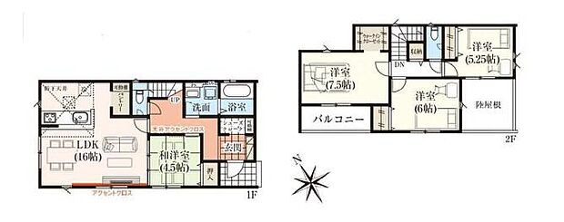 【4LDK】全居室南向き♪
まとめ買いしても置き場所の心配いらずの大容量のパントリーを採用☆
寛ぎの時間を紡ぎだす７．５帖の主寝室♪
大型ベットを置いても余裕です！