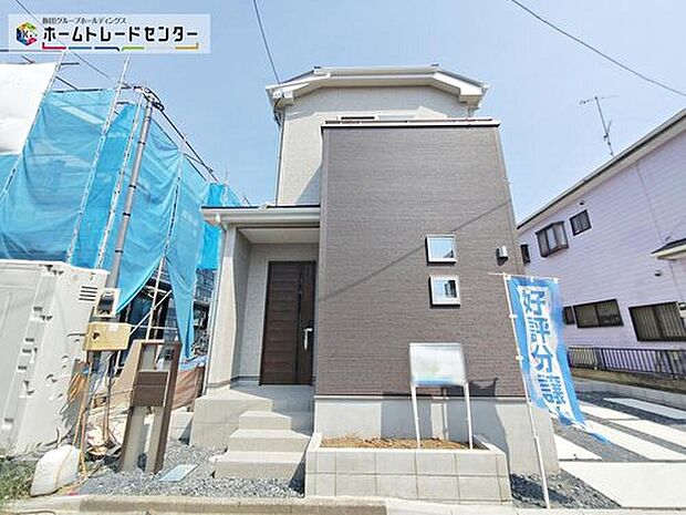 【現地外観写真】☆２号棟☆ご予約をいただければ、平日や夜間でもご案内は可能です。お仕事の形態が多様化しておりますので、決まったお時間では中々身動きが取れないお客様も多いかと思います。お気軽にお申し出ください。