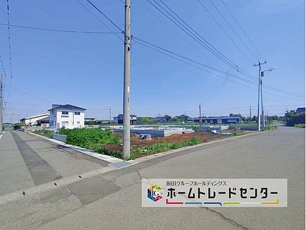 【分譲済街並】【2026年5月撮影】今から見たい！大歓迎です♪ お気軽にホームトレードセンターまでお問い合わせください。 閑静な街並みの分譲地を是非現地にてご覧ください。

