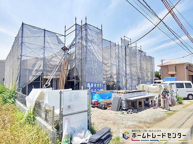 【現地外観写真】【2026年6月撮影】今から見たい！大歓迎です♪ お気軽にホームトレードセンターまでお問い合わせください。 閑静な街並みの分譲地を是非現地にてご覧ください。 近隣の物件も併せてご紹介することも可能です
