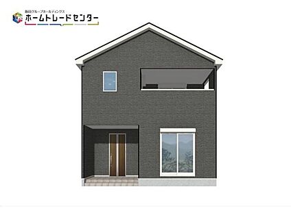 【完成予想図(外観)】（2号棟）