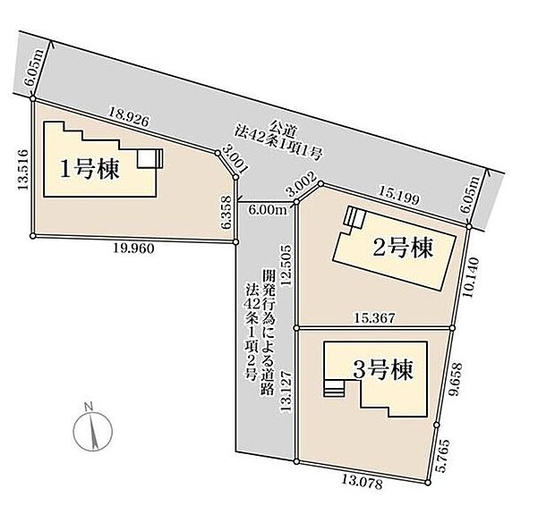 【全体区画図】東武伊勢崎線「花崎」駅まで徒歩7分☆
日当たりもよくゆとりのある敷地です♪
小中学校まで徒歩10分圏内で通学も安心です◎