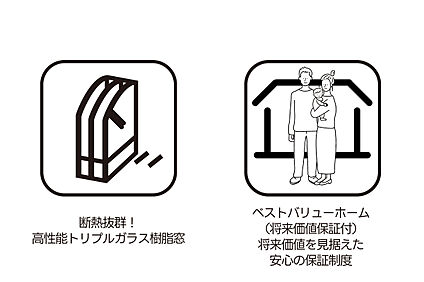 断熱性の高い窓と30年保証で安心が続く住まい