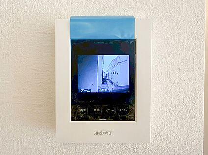 TVモニター付きインターフォン