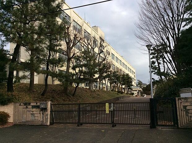 横浜市立山内中学校（約1,700m）