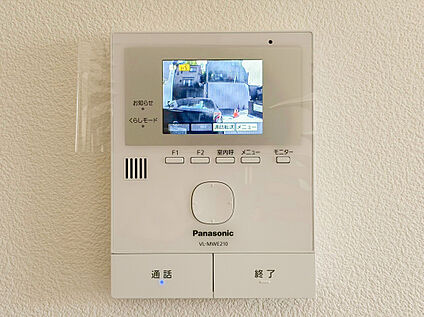 【設備施工例】TVモニター付きインターホン