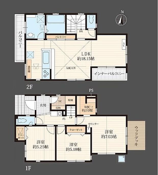 (1号棟)、価格4080万円、3LDK、土地面積150.04m2、建物面積90.88m2