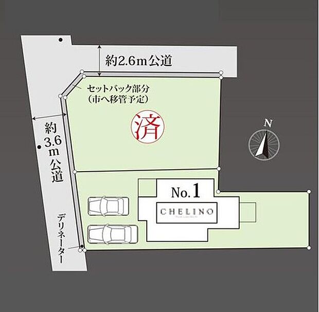 車２台駐車可能です♪