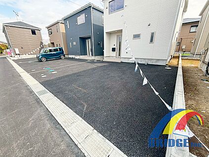駐車スペース　同社同等施工例写真