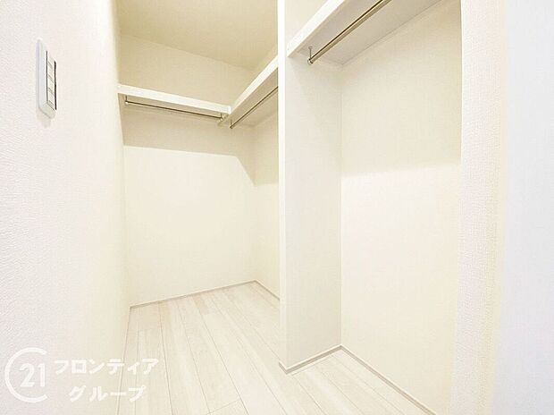 充実した収納スペースなので、お子様が大きくなって、荷物が増えてもたっぷり収納しておけますね