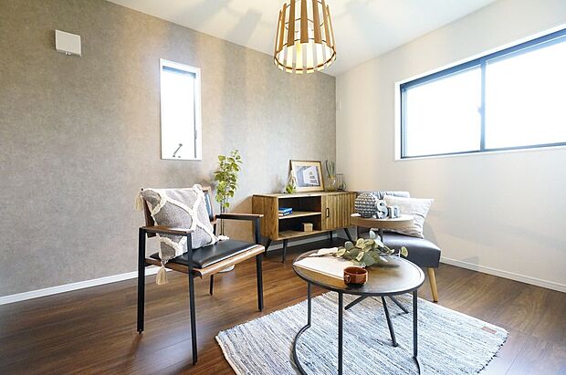 【その他】【施工例/洋室】スタイル:クラフトヴィンテージカジュアルでありながらどこか懐かしさを感じられる、ヴィンテージテイストのデザイン。木材などの自然をモチーフにしております。