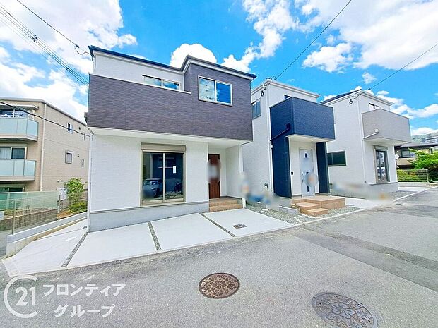 【外観】閑静な住宅街でゆったりと穏やかな住環境です。石切駅徒歩8分で住みよい環境です。