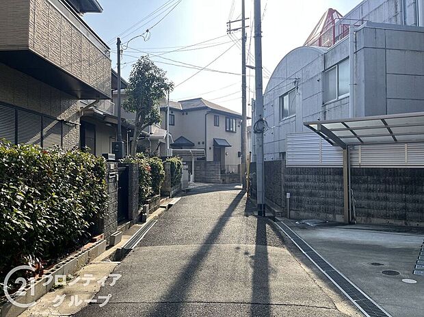 【現地前道/解体前】センチュリーグループにて全国規模の表彰経験多数あり!当社が自信をもってお客様にピッタリの物件をご提案いたします【不動産のプロにお任せください!】