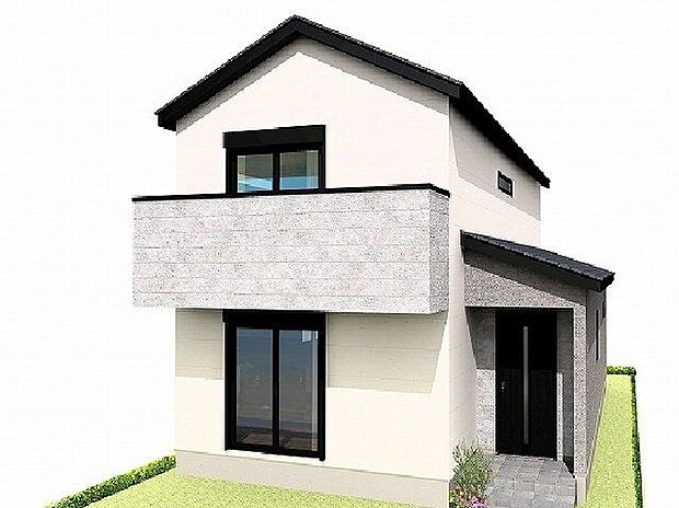 【外観パース図】【1号棟】外観パース\当社は年中無休でご案内可能/水曜日や祝日、年末年始も休まず営業!お仕事の予定を無理に変えなくともご案内、ご相談が可能です!お気軽にお問い合わせください♪