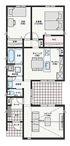 【トヨタの木の家　中庭のある平屋の住まい】 