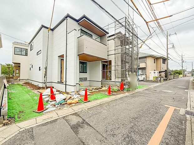3号棟【前面道路4m】車の通行が少ないので、静かな住環境を維持することができます。