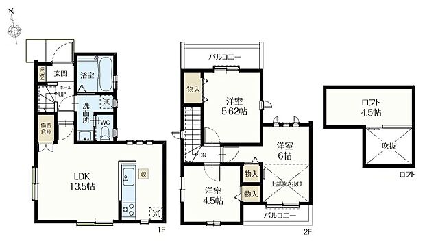 暮らしの快適性・居心地の良い住空間設計です。リビングを中心に、ご家族皆様が充実の暮らしをお送りいただけるプランニングです。