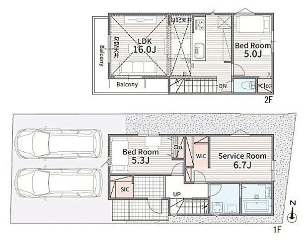 暮らしの快適性・居心地の良い住空間設計です。リビングを中心に、ご家族皆様が充実の暮らしをお送りいただけるプランニングです。