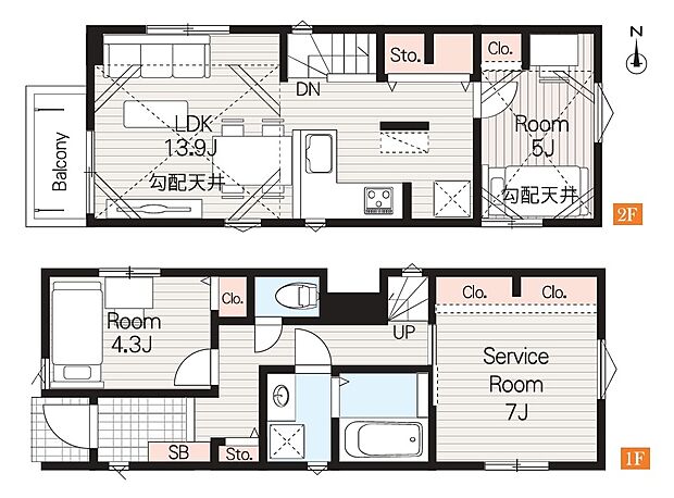 【3LDK】【3号棟 間取図 建物面積:71.65m2】 暮らしの快適性・居心地の良い住空間設計です。
