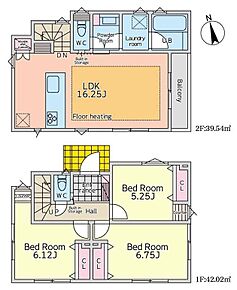暮らしの快適性・居心地の良い住空間設計です。リビングを中心に、ご家族皆様が充実の暮らしをお送りいただけるプランニングです。 